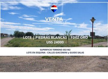Terreno · 554m² · Venta Lote en Piedras Blancas - Fernandez Oro