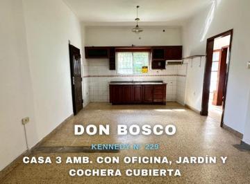 Casa · 71m² · 3 Ambientes · 1 Cochera · Venta Casa 3 Amb C/ Jardín y Cochera Don Bosco