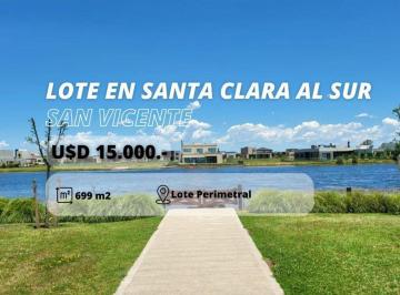 Terreno · 699m² · Lote en Venta en Santa Clara Al Sur Oportunidad