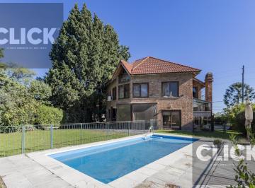 Casa · 200m² · 6 Ambientes · 2 Cocheras · Casa 5 Ambientes en Venta con Pileta en Country Mi Refugio