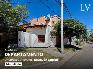 Departamento · 65m² · 3 Ambientes · 1 Cochera · Departamento en Alquiler 1 Dormitorio, B° Santa Genoveva, Neuquén Capital