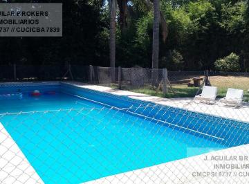 Quinta vacacional · 285m² · 4 Ambientes · 2 Cocheras · Alquiler Enero 2027 Desde El 5/1 Al 31/1 - Casa - B0.san Ignacio - San Miguel - Fin de Semana