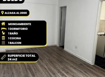 Departamento · 24m² · 1 Ambiente · Departamento en Boedo