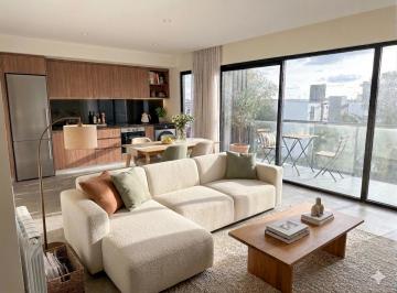Departamento · 60m² · 2 Ambientes · 1 Cochera · 2 Ambientes Moderno, con Balcón y Cochera en San Carlos, Super Luminoso