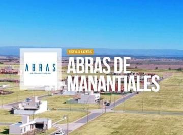 Terreno · 259m² · Aviso: Lote en Abras de Manantiales!