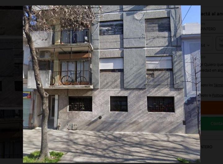 Alquiler 2 Ambientes en Planta Baja con Patio Interno 40 m&sup2; Av Segurola Al 600 Caba