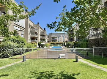Departamento · 120m² · 4 Ambientes · 2 Cocheras · Importante Departamento en Alquiler de 3/4 Dorm. con Dos Cocheras en Jardines de San Isidro.