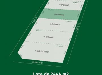 Terreno · 400m² · Terreno en Venta en City Bell - Dacal Bienes Raíces