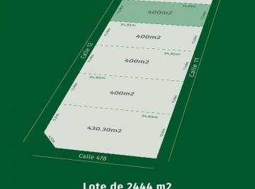 Terreno · 400m² · Terreno en Venta en City Bell - Dacal Bienes Raíces