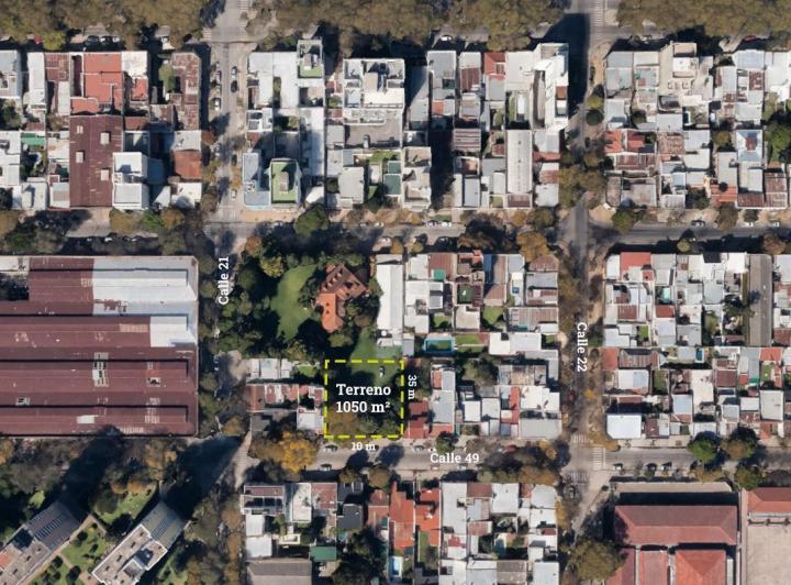 Terreno · 1050m²