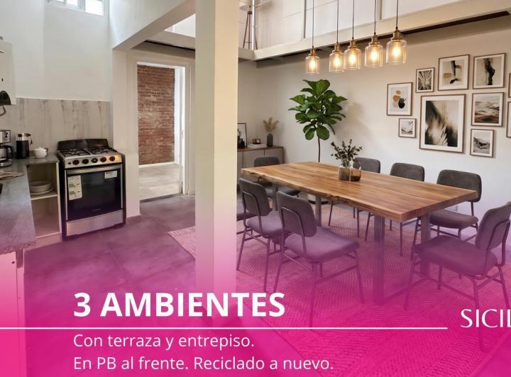 PH · 61m² · 3 Ambientes
