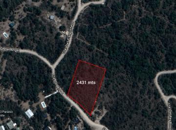 Terreno · 2431m² · Lotes en Cuesta Blanca