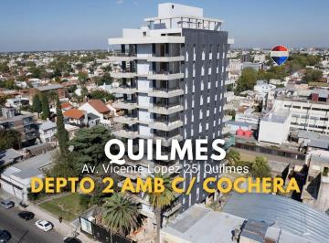 Departamento · 46m² · 2 Ambientes · 1 Cochera · Venta Departamento 2 Amb C/ Cochera en Quilmes