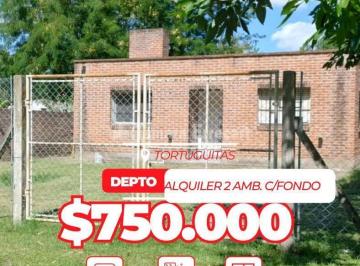 Casa · 70m² · 2 Ambientes · Casa en Alquiler en Tortuguitas, Malvinas Argentinas, G. B. a. Zona Norte