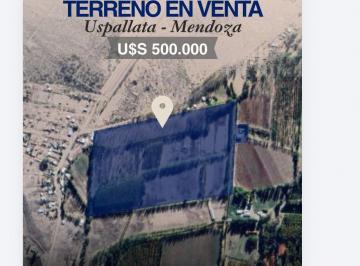 Terreno · 137100m² · Lote en Venta en Uspallata Para Desarrollo Turístico con 47 Lotes Aprobados