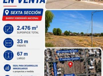 Terreno , Ciudad de Mendoza · Terreno con 2 Esquinas. Salida a 3 Calles. Ubicados en Barrio Soberanía. Ciudad de Mendoza.