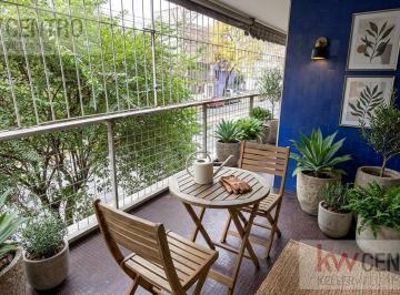 Departamento · 81m² · 4 Ambientes · 1 Cochera · Venta Departamento 4 Ambientes en Flores con Balcón Patio Cochera y Baulera