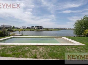 Casa · 300m² · 5 Ambientes · 3 Cocheras · Alquiler Casa San Sebastian Pilar Vista a La Laguna Suite Galería Jardín Pileta