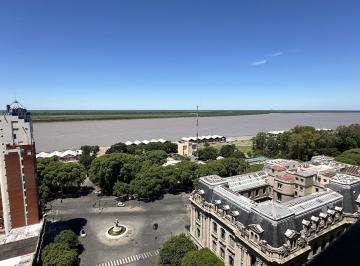 Departamento · 210m² · 6 Ambientes · 2 Cocheras · Departamento en Venta, Parque España, Rosario, 3 Dorm. con Vista Al Rio!