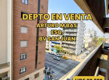 Departamento de 1 ambiente, Córdoba · Venta Depto Impecable Arturo m. Bas Esq. Bv. San Juan 1 Dorm con Balcón! Apto Crédito