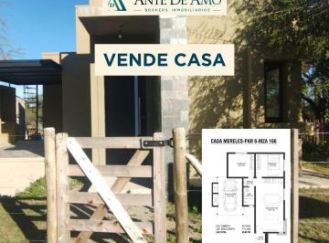 Casa · 63m² · 3 Ambientes · 1 Cochera · Vendo Casa - Merlo San Luis