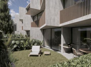 Departamento · 58m² · 2 Ambientes · 1 Cochera · Venta 2 Amb. Pb con Jardin. La Enramada Pilar