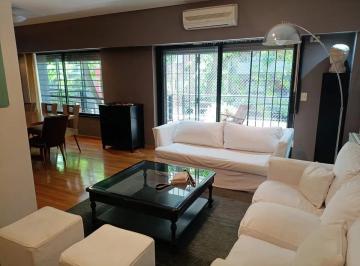 Departamento · 115m² · 4 Ambientes · 1 Cochera · Alquiler 4 Ambientes Amoblado con Amenities en Las Cañitas