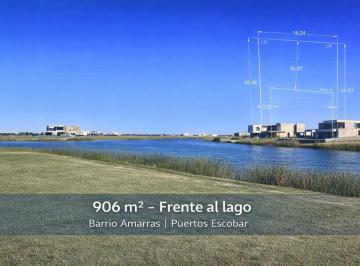 Terreno · 906m² · Terreno Al Lago en Amarras, Puertos