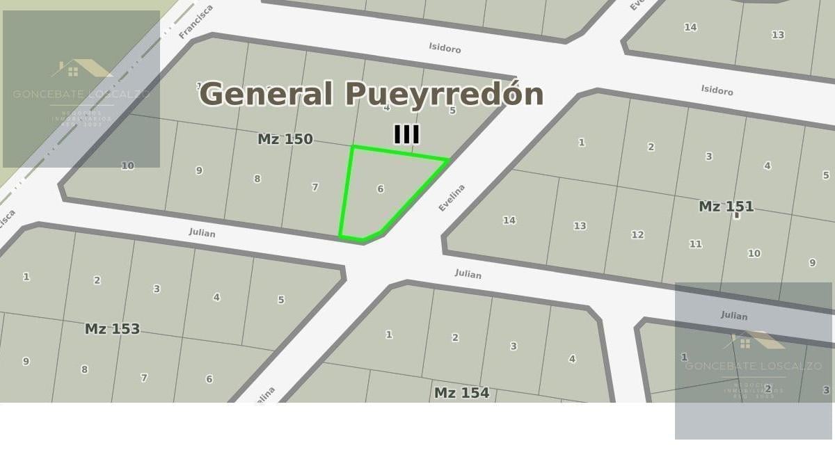 Terreno de 713 m² en esquina — Sierra de los Padres