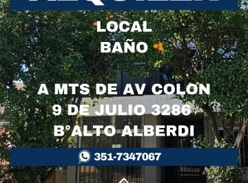 Local comercial de 1 ambiente, Córdoba · Local en Alquiler B° Alto Alberdi