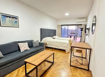 Departamento · 33m² · 1 Ambiente · Alquiler Temporal Monoambiente Retiro Patio