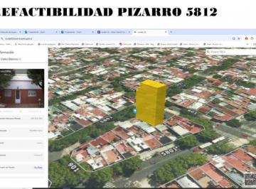 Terreno , Liniers · Terreno, 8,73 X 19.80,prefactibilidad 7 Pisos Mas 2 Retiros, Pizarro 5812