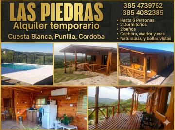 Casa de 4 ambientes, Cuesta Blanca · Cabaña Las Piedras, Cuesta Blanca