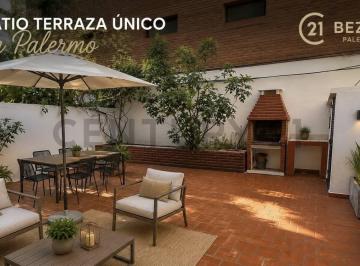 Departamento · 48m² · 2 Ambientes · 1 Cochera · Alquiler 2 Amb/ Patio - Quincho/seguridad 24 Hs