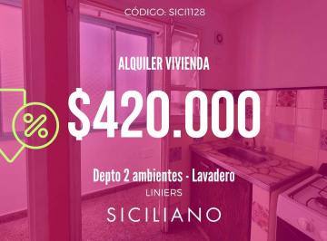 Departamento · 35m² · 2 Ambientes · Departamento en Liniers