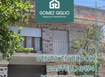 Casa · 218m² · 4 Ambientes · Venta en Block - 2 Viviendas y Local