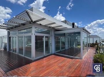 Departamento · 176m² · 4 Ambientes · 2 Cocheras · Venta de Exclusivo Departamento/dúplex con Terraza, Jacuzzi y Vista Al Río en La Palmera, Olivos