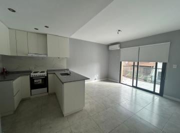 Departamento · 44m² · 2 Ambientes · Departamento 2 Ambientes Moderno en Alquiler en Lujan Centro con Terraza Al Frente Sin Expensas