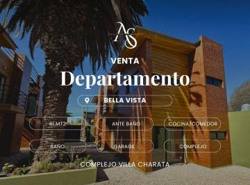 Departamento · 45m² · 2 Ambientes · 1 Cochera · Departamento - Bella Vista