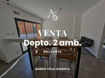 Departamento · 45m² · 2 Ambientes · 1 Cochera · Departamento - Bella Vista
