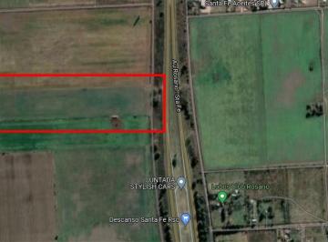 Terreno , Capitán Bermúdez · Campo en Venta Sobre Autopista Rosario - Santa Fe