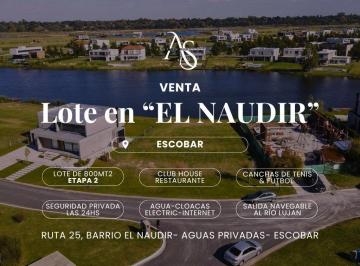 Terreno · 877m² · Terreno en El Naudir
