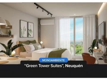 Departamento · 31m² · 1 Ambiente · Monoambiente en Venta - Green Tower Suites, Neuquén