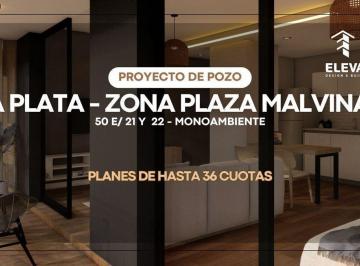 Departamento · 36m² · 1 Ambiente · Monoambiente en Venta La Plata Pozo