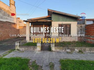 Terreno · 228m² · Venta Lote de 228 m² en Quilmes