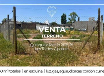 Terreno · 450m² · Venta Terreno Bº Los Tordos Cipolletti