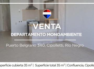Departamento · 32m² · 1 Ambiente · 5 Cocheras · Venta Monoambiente con Cocheras Cipolletti