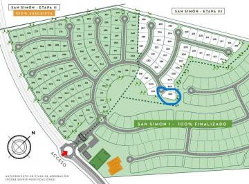 Terreno · 691m² · Lote 202 Barrio San Simon Etapa II, 690,5 m²