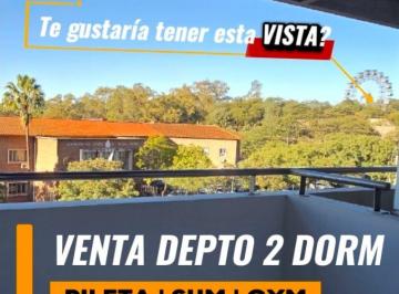Departamento de 3 ambientes, Córdoba · Dame Esta Vista Siempre! 2 Dorm Frente Al Parque Sarmiento Libre y Listo Para Habitar
