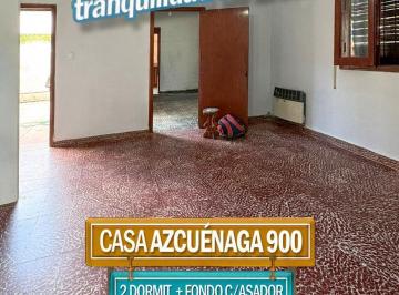 Casa · 2 Dormitorios · Casa 2 Dorm. en Azcuénaga 900